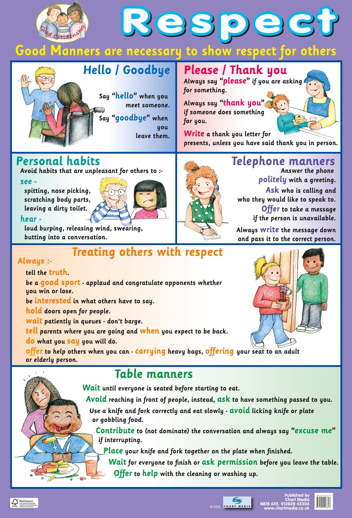 respect for kids poster